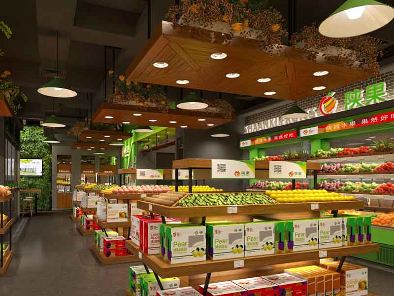 德陽(yáng)水果店設(shè)計(jì)如果做，才能讓店鋪有種琳瑯滿(mǎn)目的感覺(jué)