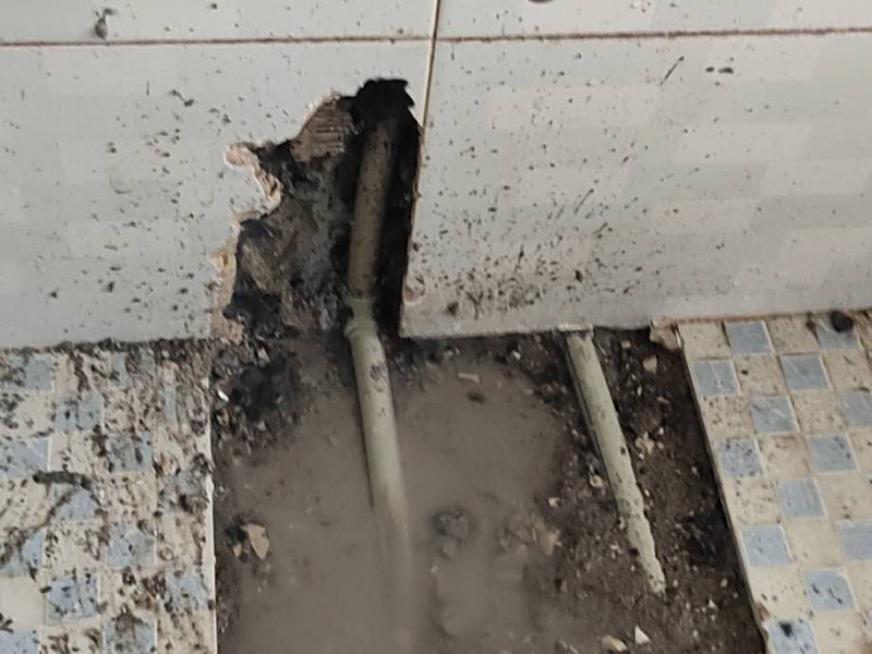 眉山墻壁漏水怎么維修，墻壁漏水要么是